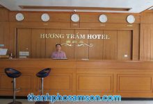 Lễ tân khách sạn Hương Trầm