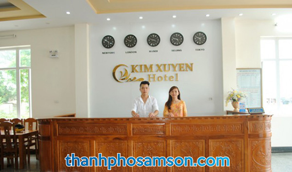 Lễ tân Khách sạn Kim Xuyến Sầm Sơn
